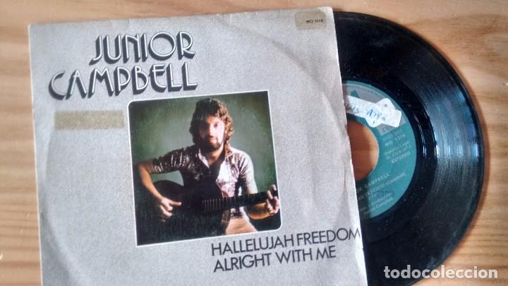 Discos de vinilo: SINGLE (VINILO) DE JUNIOR CAMPBELL A&Ntilde;OS 70 - Foto 1
