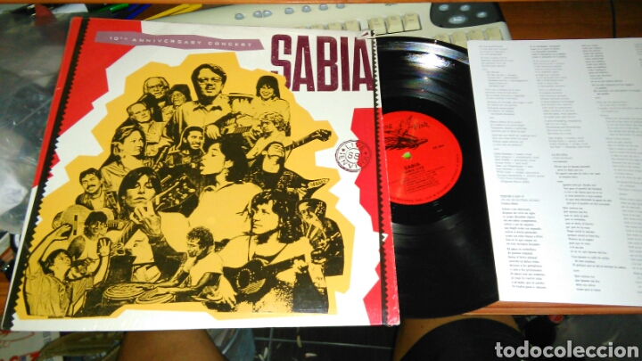 Dischi in vinile: Sabia lp 10 th anniversary concert live.u.s.a. 1989