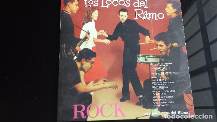 Discos de vinilo: LP LOS LOCOS DEL RITMO: ROCK CON LOS LOCOS DEL RITMO - Foto 1