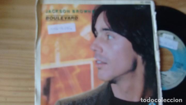 Discos de vinilo: SINGLE (VINILO) DE JACKSON BROWNE A&Ntilde;OS 80 - Foto 1