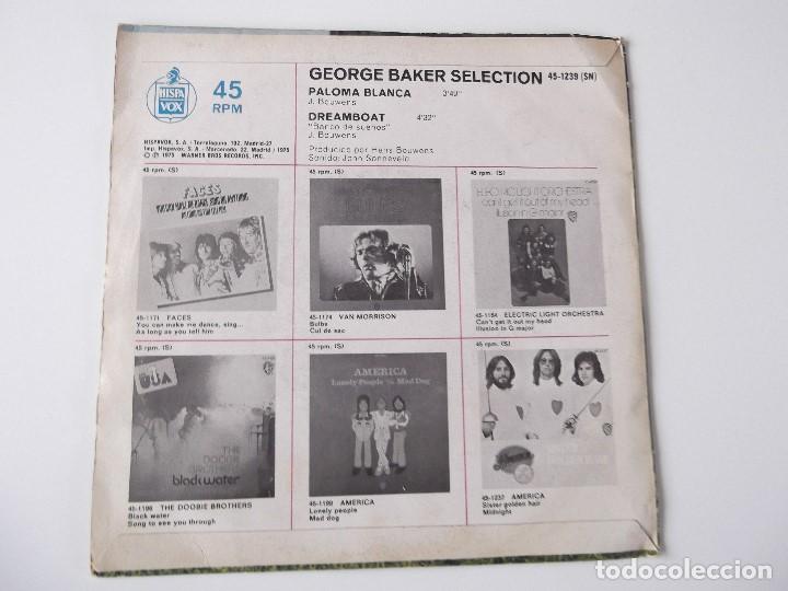 Discos de vinilo: GEORGE BAKER SELECTION - Paloma blanca - Foto 2