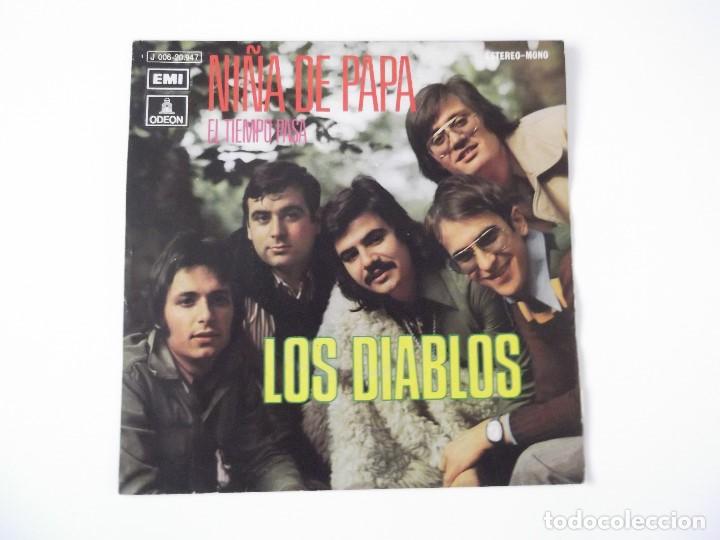 Discos de vinilo: LOS DIABLOS - Ni&ntilde;a de pap&aacute; - Foto 1