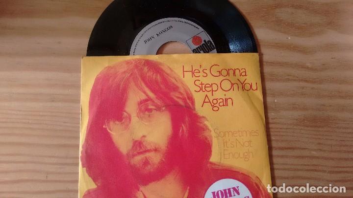 Discos de vinilo: SINGLE (VINILO) DE JOHN KONGOS A&Ntilde;OS 70 - Foto 1
