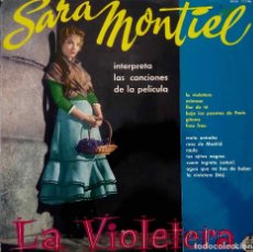 Discos de vinilo: SARA MONTIEL, LA VIOLETERA. LP ORIGINAL ESPAÑA HISPAVOX Y COMO NUEVO
