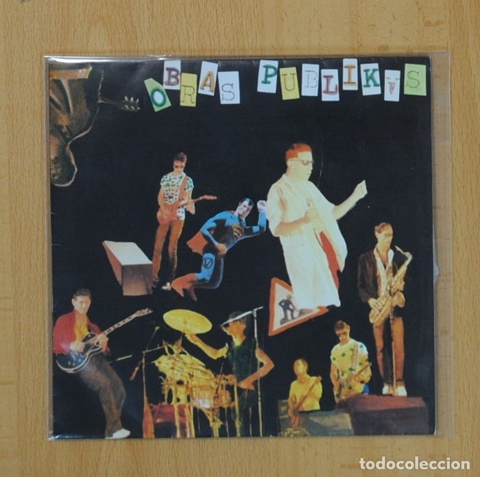 Disques de vinyle: LAS OBRAS PUBLIKAS - LA LOCURA DEL DOCTOR MURO / CRUZ - SINGLE