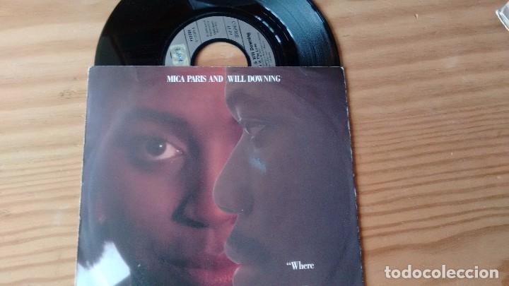 Discos de vinilo: SINGLE (VINILO) DE MICA PARIS A&Ntilde;OS 80 - Foto 1