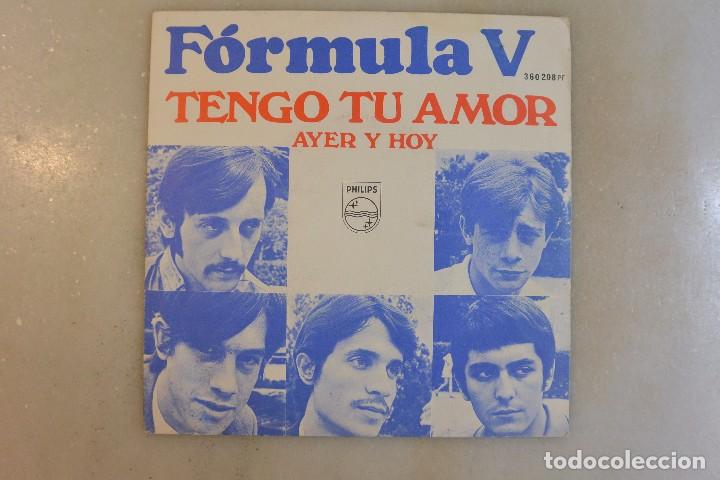 Discos de vinilo: DISCO VINILO FORMULA V TENGO TU AMOR - Foto 1