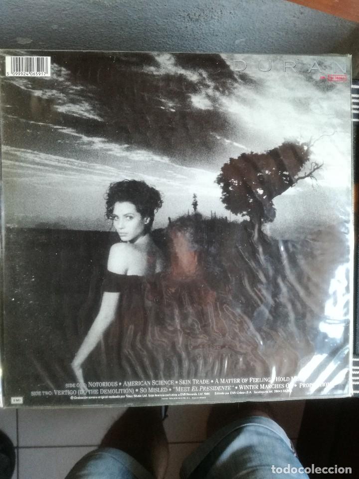 Discos de vinilo: DURAN DURAN - NOTORIUS . - Foto 2