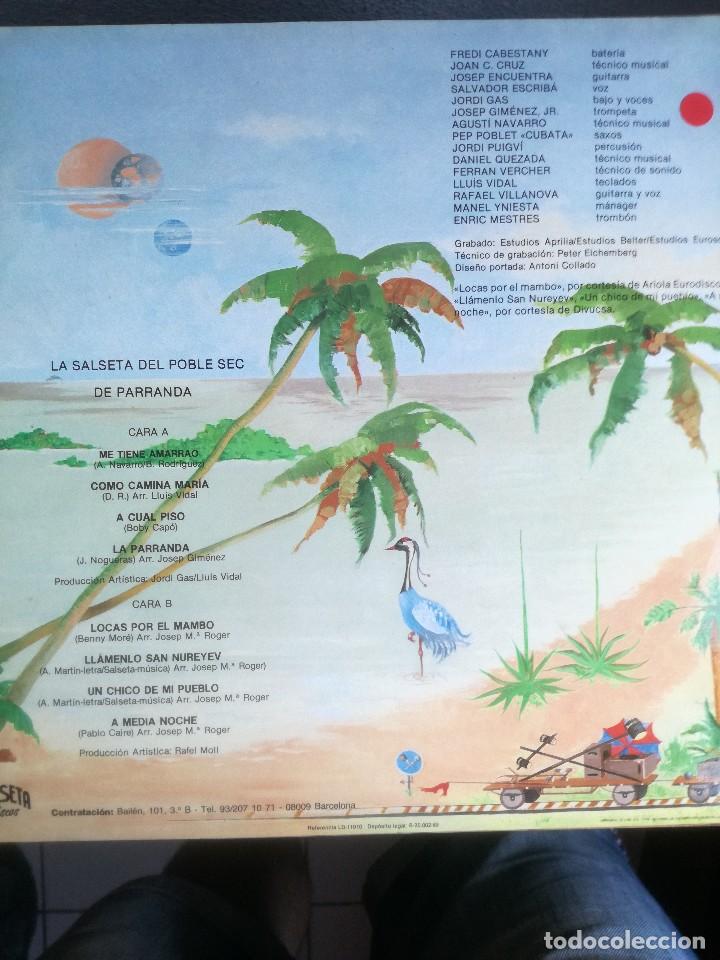 Discos de vinilo: LA SALSETA DEL POBLE SEC . - Foto 2