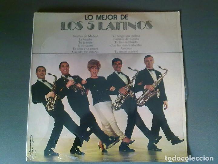 Discos de vinilo: LO MEJOR DE LOS 5 LATINOS - Foto 1