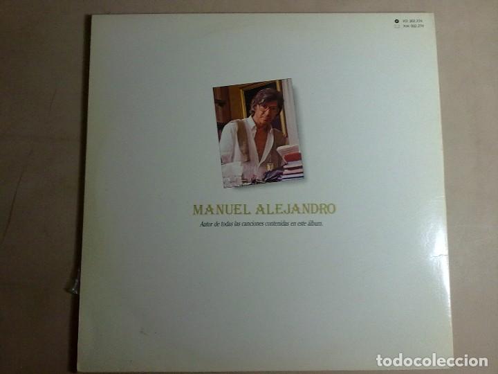 Discos de vinilo: MANUEL ALEJANDRO-ROMANTIQUISIMO -2 LP - Foto 4