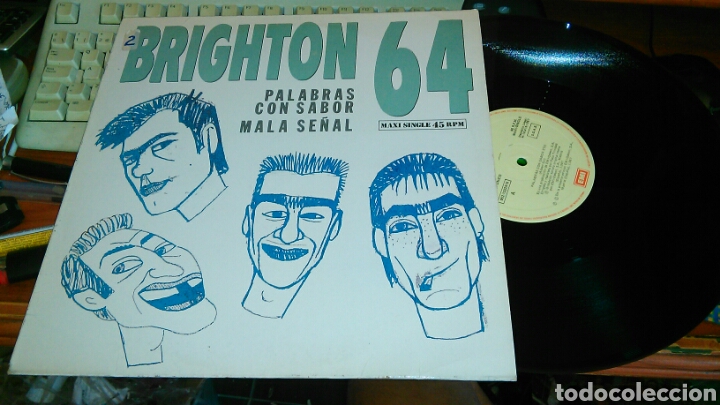 Discos de vinilo: Brighton 64 maxi palabras con sabor.1987 - Foto 1