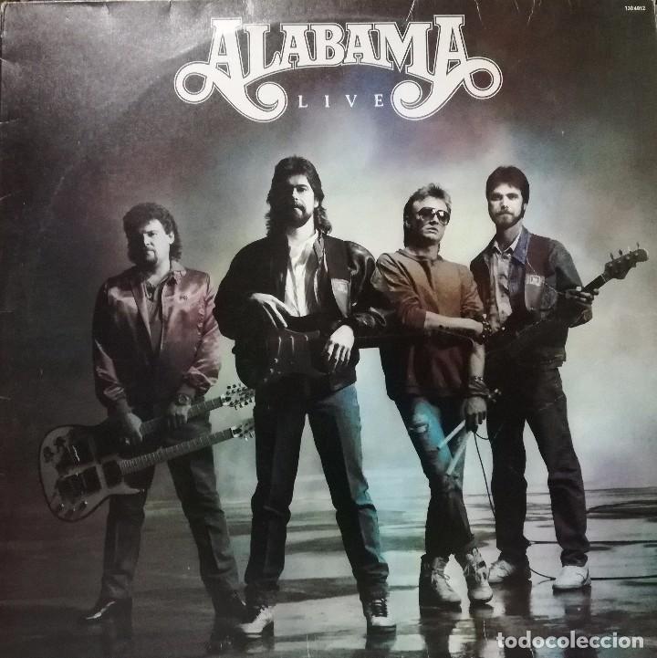 Discos de vinilo: ALABAMA - LIVE LP SPAIN 1988 - Foto 1