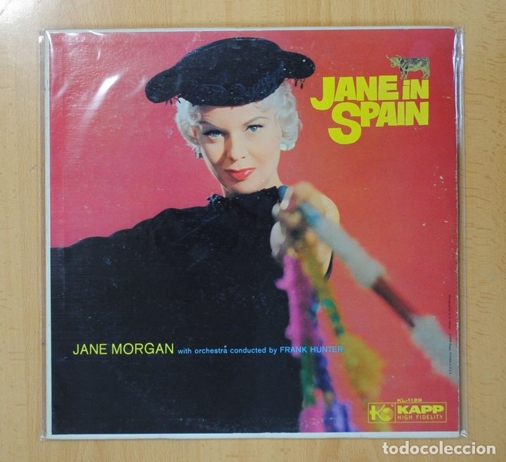 Discos de vinilo: JANE MORGAN - JANE IN SPAIN - LP - Foto 1
