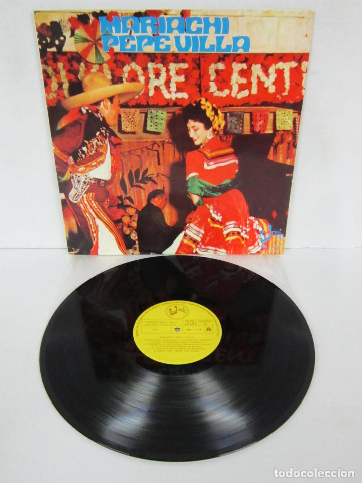 Disques de vinyle: MARIACHI PEPE VILLA MEXICO - SIN MALICIA NI MALDAD - LP - EUROMUSIC 1976 SPAIN
