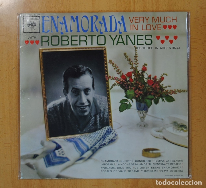 Discos de vinilo: ROBERTO YANES - ENAMORADA - LP - Foto 1