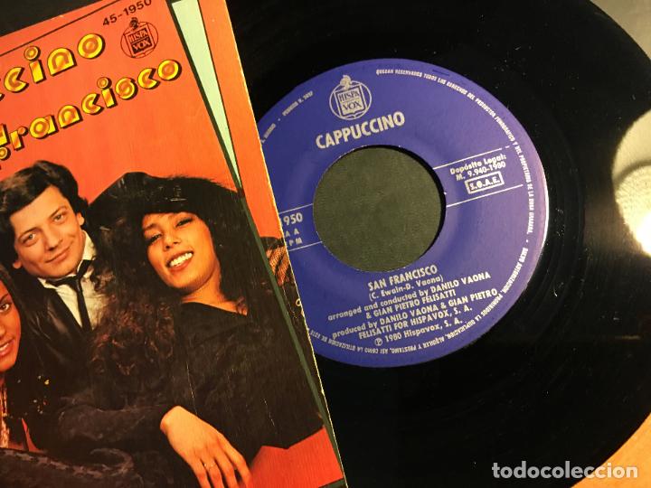 Discos de vinilo: CAPPUCCINO (SAN FRANCISCO) SINGLE ESPA&Ntilde;A (EPI7) - Foto 2
