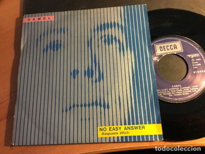 Discos de vinilo: CAMEL  LOTE 2 SINGLE ESPA&Ntilde;A (EPI7) - Foto 2