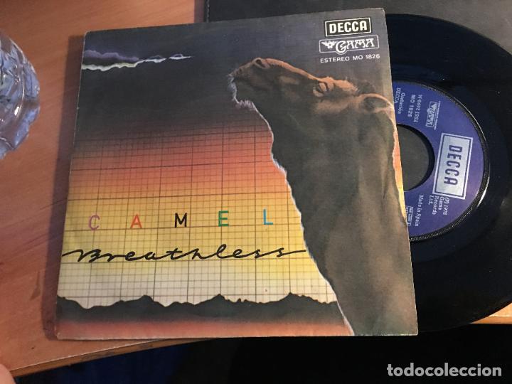 Discos de vinilo: CAMEL  LOTE 2 SINGLE ESPA&Ntilde;A (EPI7) - Foto 4