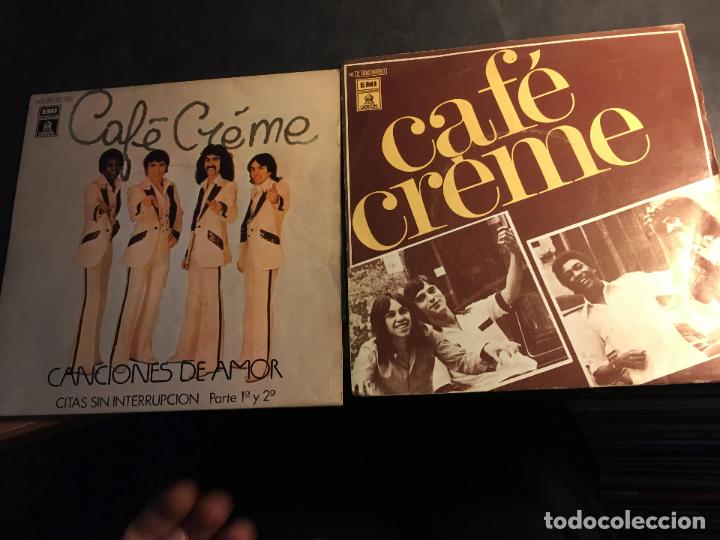 Discos de vinilo: CAFE CREME LOTE 2 SINGLE ESPA&Ntilde;A (EPI7) - Foto 1