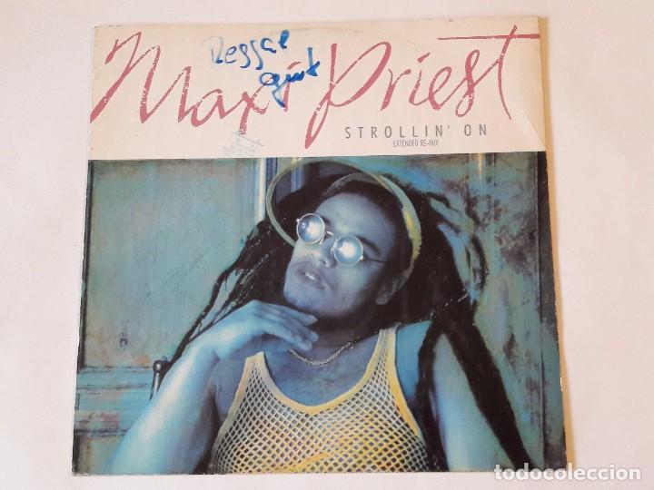 Discos de vinilo: Maxi Priest - Strollin On - 1986 - Foto 1