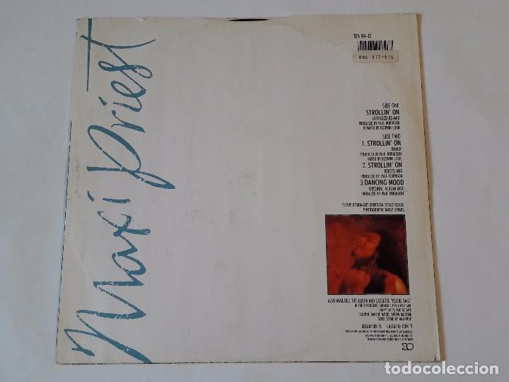 Discos de vinilo: Maxi Priest - Strollin On - 1986 - Foto 2