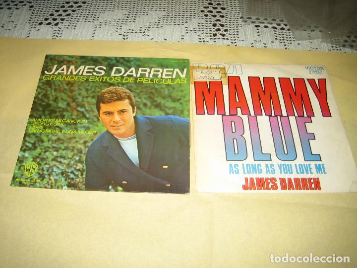 Discos de vinilo: JAMES DARREN  - LOTE DE DOS SINGLES - Foto 1