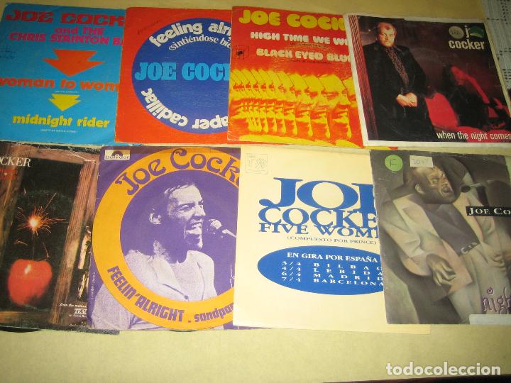 Discos de vinilo: JOE COCKER  - LOTE DE 16 SINGLES - Foto 1