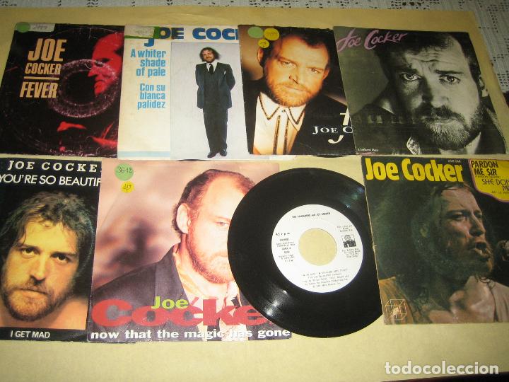 Discos de vinilo: JOE COCKER  - LOTE DE 16 SINGLES - Foto 2