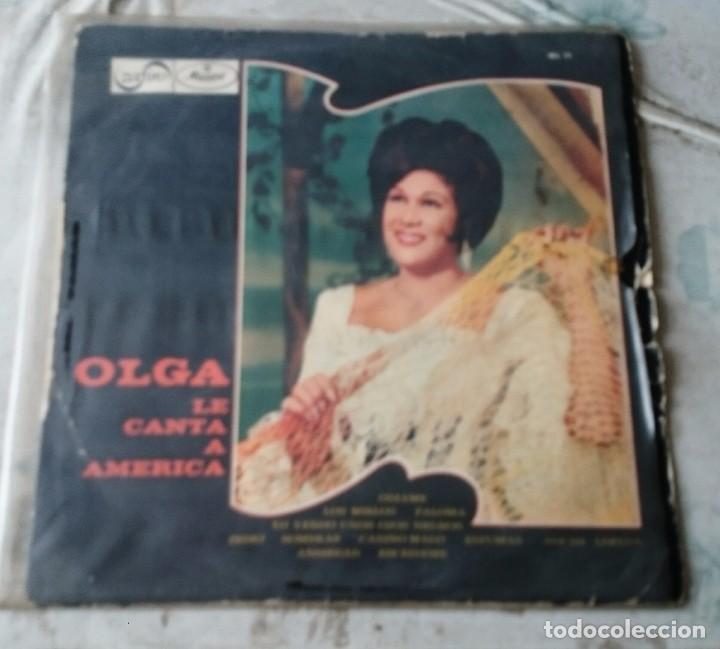 Disques de vinyle: Olga Guillot le canta a America (Zafiro Musart 1967)