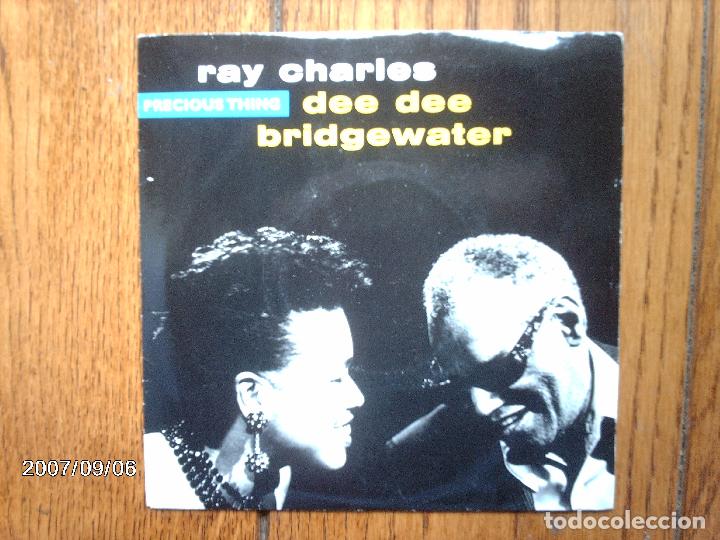 Discos de vinilo: ray charles con dee dee bridgewater - precious thing + sunset and blue - Foto 1