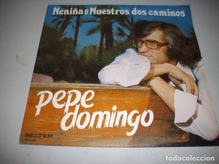 Discos de vinilo: disco single pepe domingo - Foto 1