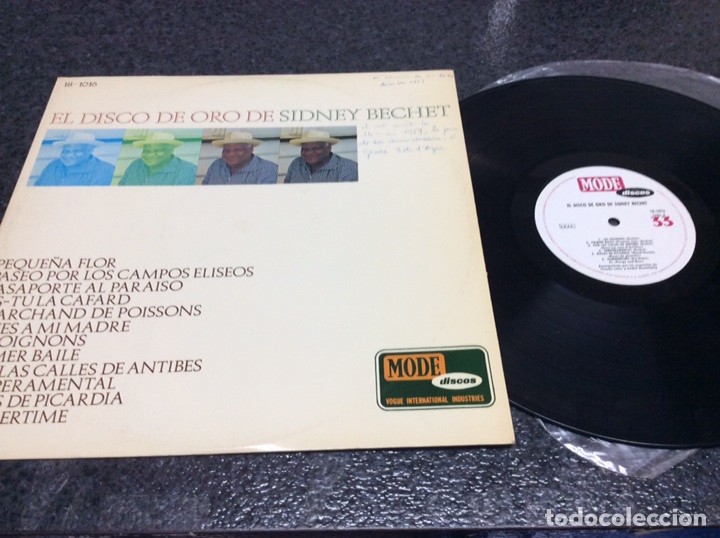 Discos de vinilo: el disco de oro de sidney bechet - a&ntilde;o 1966 - Foto 1