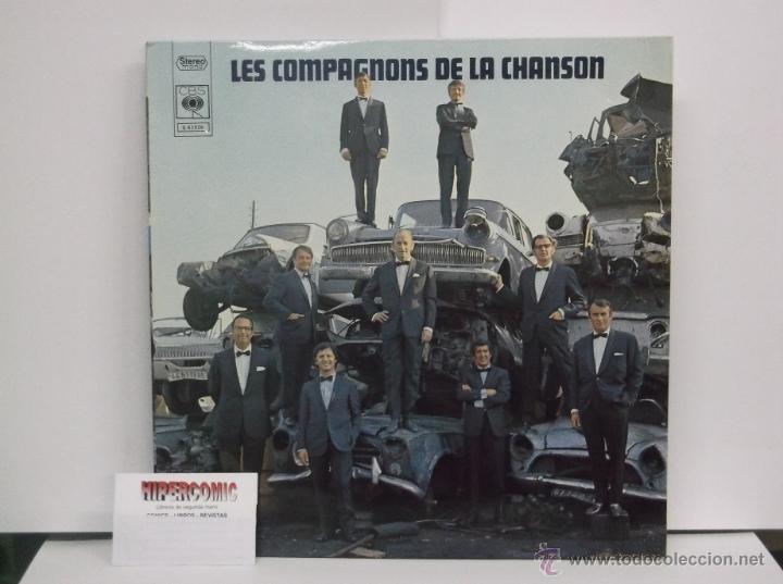 Discos de vinilo: LES COMPAGNONS DE LA CHANSON - EDICION FRANCESA ( DOCE CANCIONES ) - Foto 2