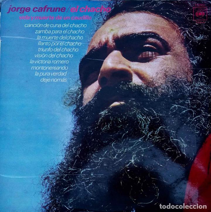 Discos de vinilo: JORGE CAFRUNE, EL CHACHO. LP ESPA&Ntilde;A - Foto 1