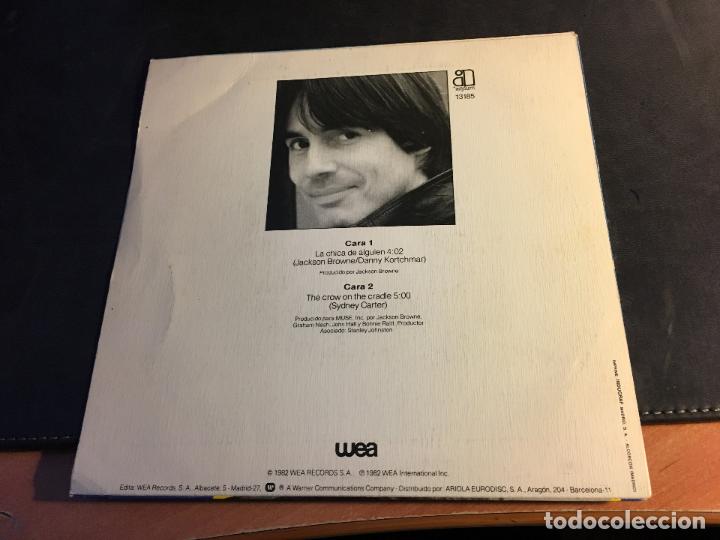Discos de vinilo: JACKSON BROWNE LOTE 3 SINGLE ESPA&Ntilde;A (EPI8) - Foto 3