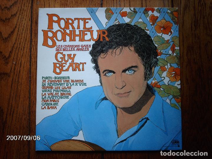 Discos de vinilo: guy beart  -  porte bonheur - Foto 1