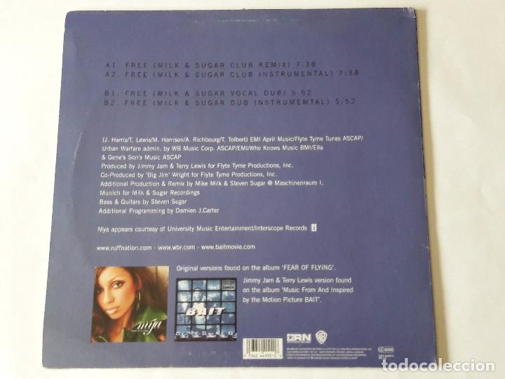 Discos de vinilo: Mya - Free (Remixes) - 2000 - Foto 2