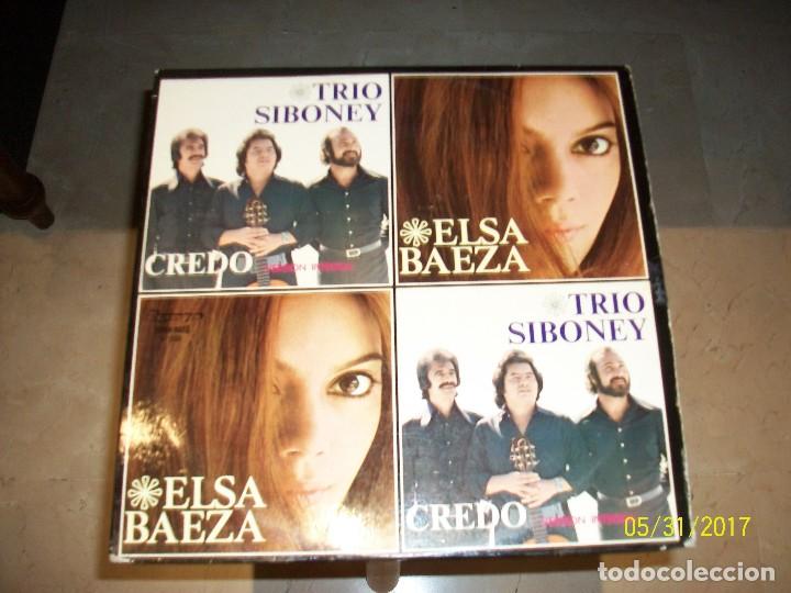 Discos de vinilo: CREDO- TRIO SIBONEY-ELSA BAEZA - Foto 1