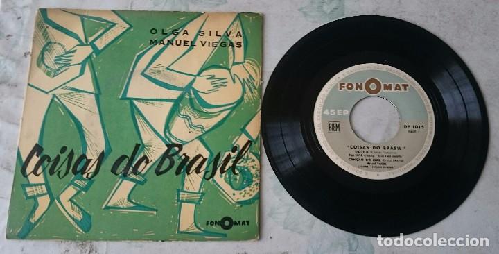 Disques de vinyle: Olga Silva, Manuel Viegas: Doida + 3 (Fonomat 1958)