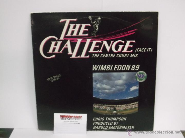 Discos de vinilo: CHRIS THOMPSON , THE CHALLENGE - WIMBLEDON 89 - Foto 2