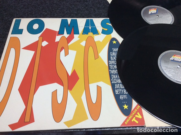 Vinyl-Schallplatten: DOBLE LP LO MAS DISCO A&Ntilde;O 1990 ( DOS LP )