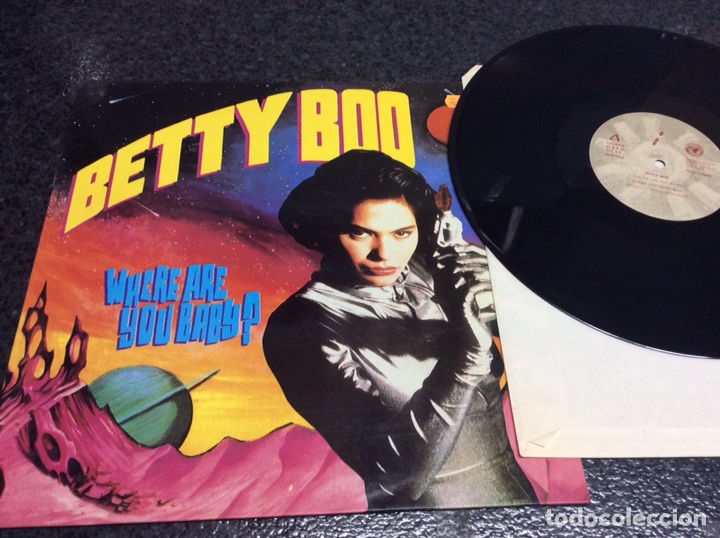 Discos de vinil: VINILO LP - BETTY BOO-WHERE ARE YOU BABY? MAXI SINGLE 1990