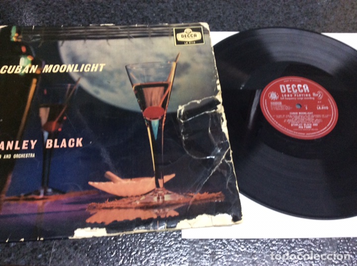 Discos de vinilo: VINILO LP -STANLEY BLACK - CUBAN MOONLIGHT , EDICION INGLESA - Foto 1