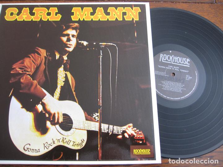 Discos de vinilo: CARL MANN `Gonna Rock&acute;n&acute;Roll Tonight` - Foto 1