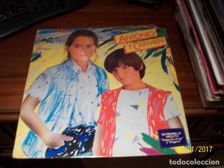 Discos de vinilo: ANTONIO Y CARMEN-SOPA DE AMOR-ANGORA - Foto 1