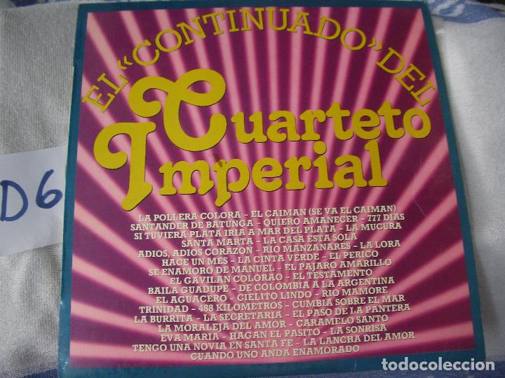 Discos de vinilo: ANTIGUO LP VINILO - CUARTETO IMPERIAL - Foto 1