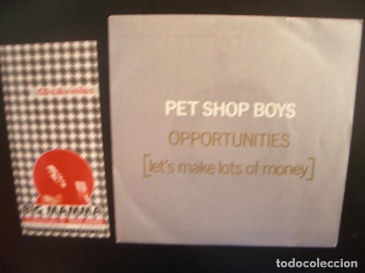 Discos de vinilo: PET SHOP BOYS- OPPORTUNITIES - Foto 1