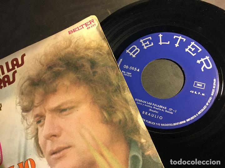 Discos de vinilo: BRAULIO LOTE 2 SINGLE ESPA&Ntilde;A (EPI8) - Foto 4