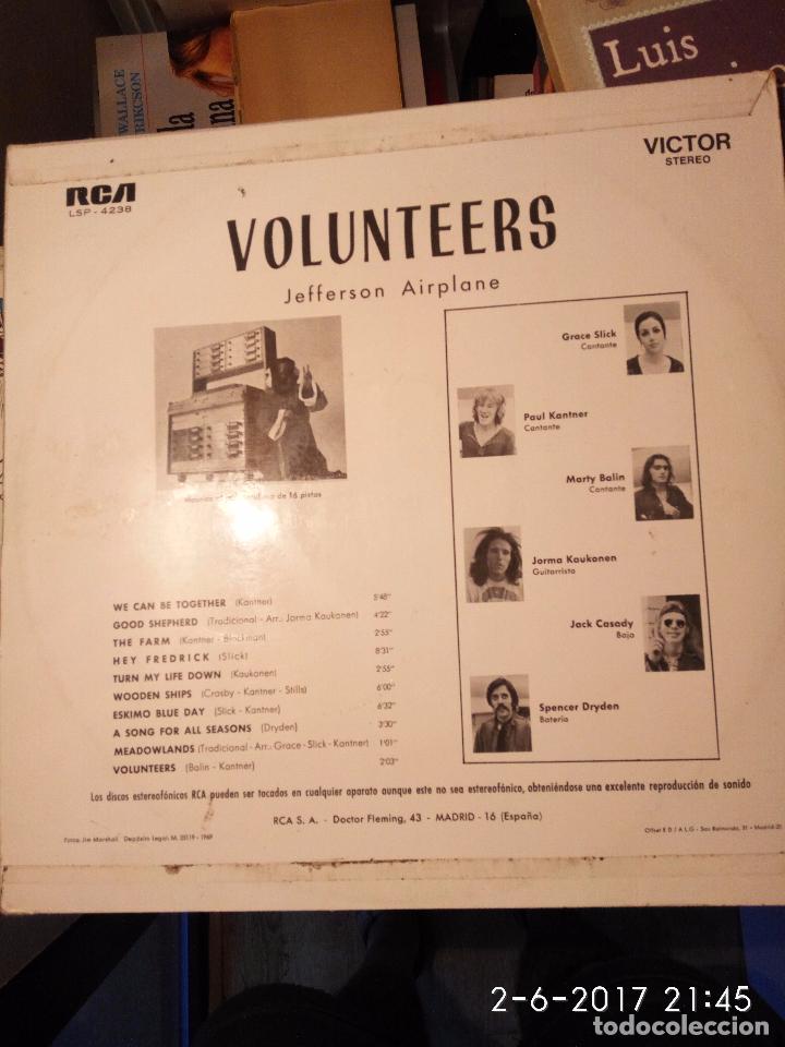 Discos de vinilo: Jefferson Airplane - Volunteers - Foto 3